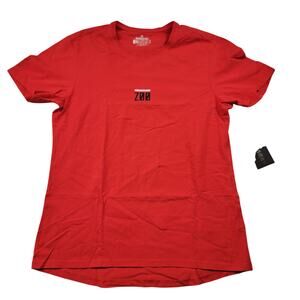 Rawgear Zoo Mens 2XL Red Short Sleeve T Shirt New With Tags Cotton Blend (692)